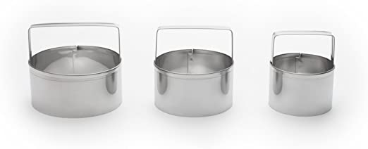 Biscuit Cutter 3 piece set by Kiss the Cook