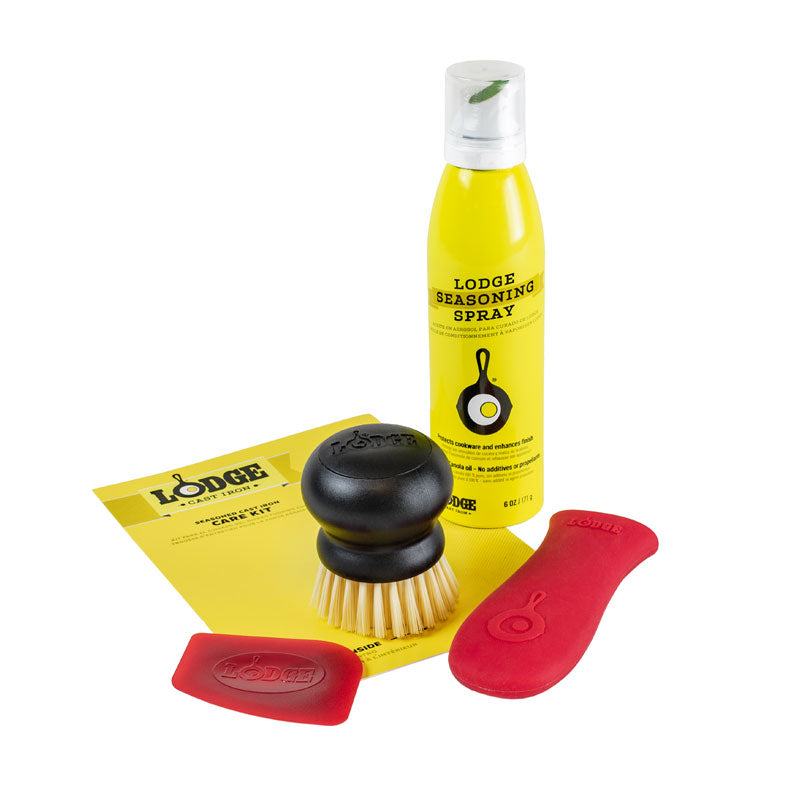 Seasoned Cast Iron Care Kit by Kiss the Cook
