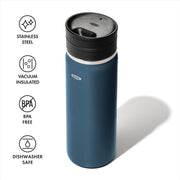 Thermal Mug- 20oz With SimplyClean Lid- Eclipse(Dark Cobalt) by Homeportonline