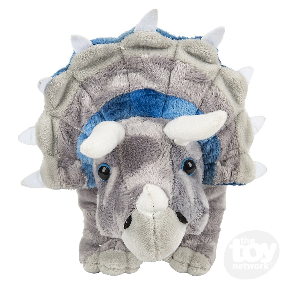 Plush Animal Den Dinosaur Triceratops 13" by Homeportonline