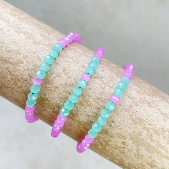 Crystal Beaded Delicate Bracelet