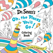 Dr. Seuss's Oh, the Places You'll Go! Coloring Boo