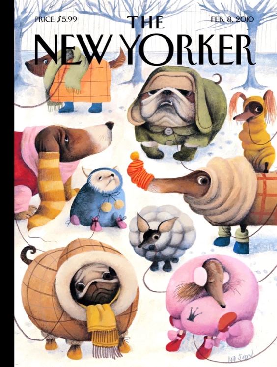 New Yorker Puzzle 1000 Piece Baby Its Cold Outside by Homeportonline