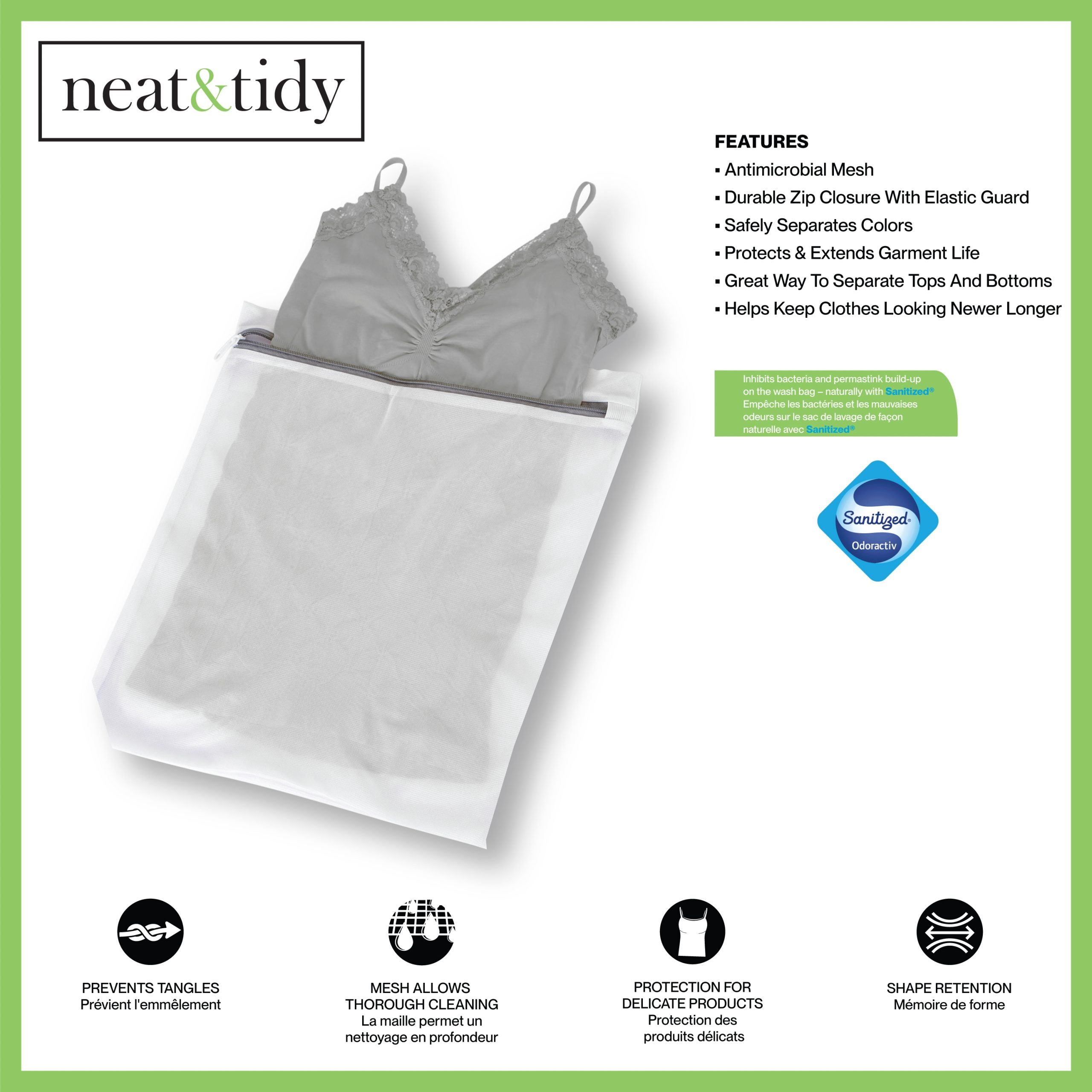 Laundry Bag - Mesh with Gusset by Homeportonline