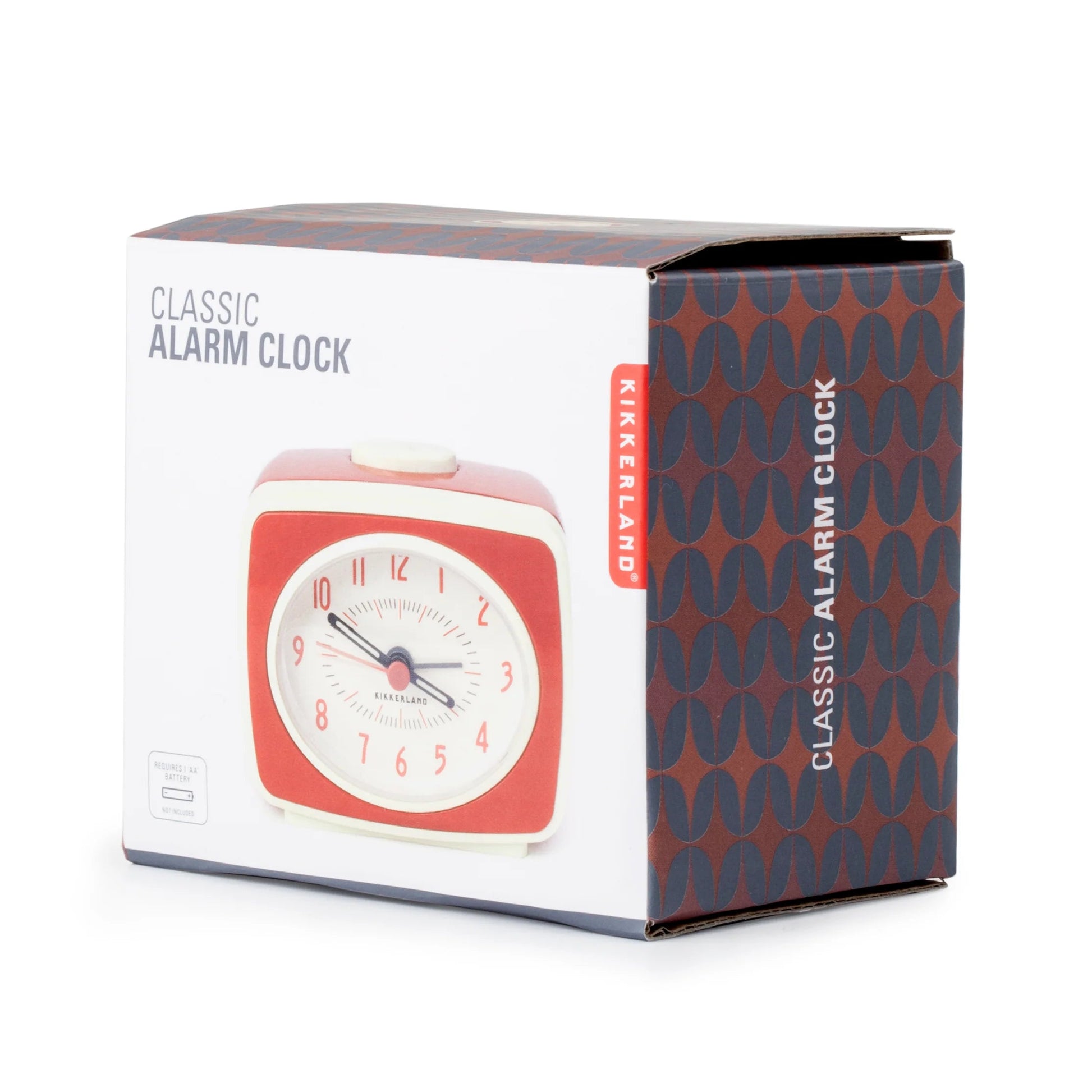 Classic Alarm Clock Red by Homeportonline