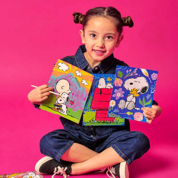 Ooly x Peanuts Scratch Art Kit 13 pc Set by Homeportonline