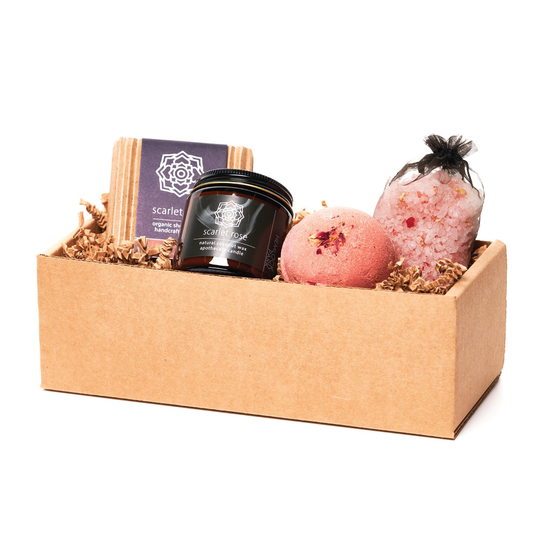 SALE! Scarlet Rose Artisanal Spa Gift Box