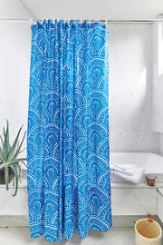 Shower Curtain - Joy - Blue by Homeportonline