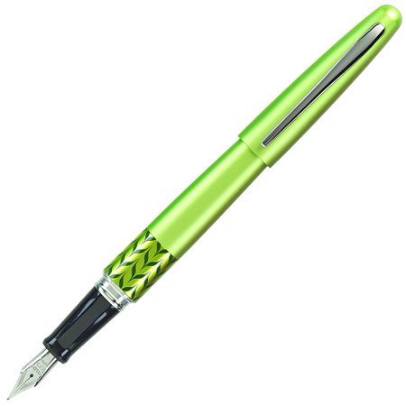 Pilot Metropolitan Retro Pop Fountain Pen - Green - Stub Nib