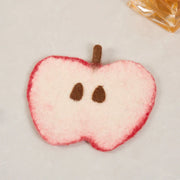 Handcrafted Wool Felt Fruits Coasters