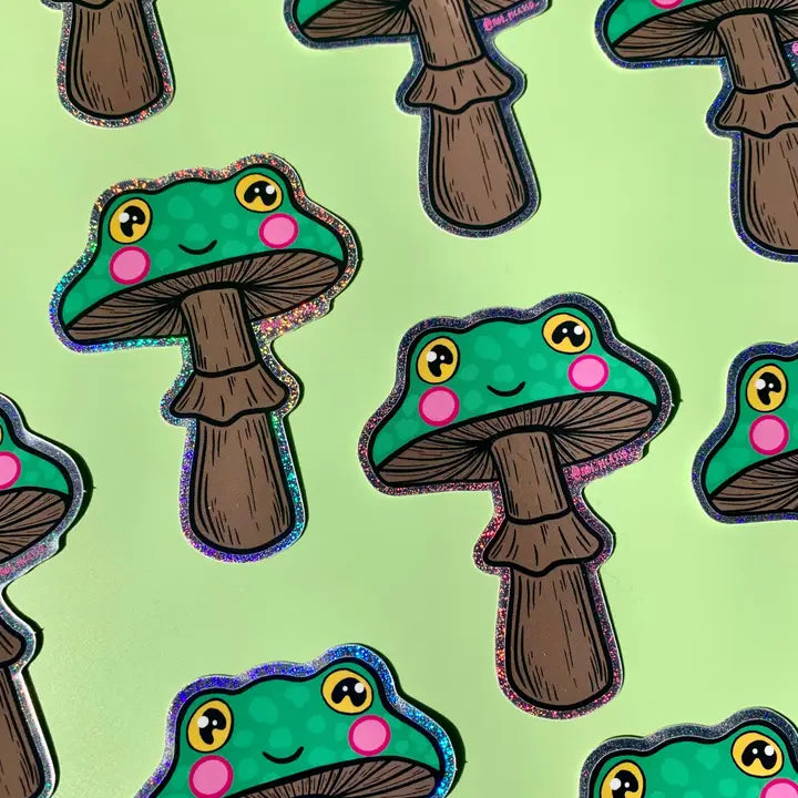 Frogshroom Sticker