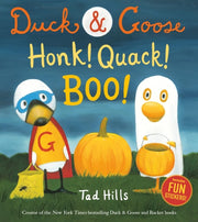 Duck & Goose, Honk! Quack! Boo! A Halloween Story with Fun Stickers