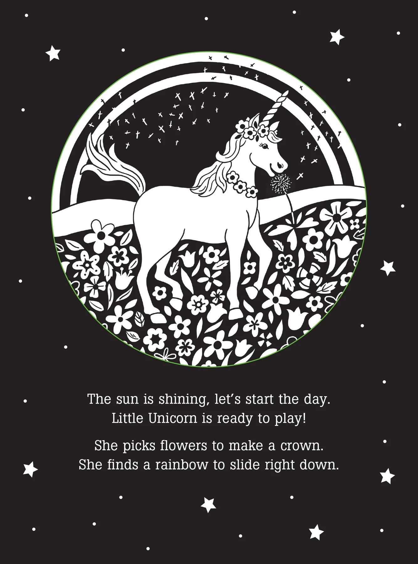 Bedtime Shadow Book Unicorn's Magical Day by Homeportonline