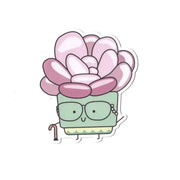 Succulent Granny Vinyl Sticker by Wild Lark
