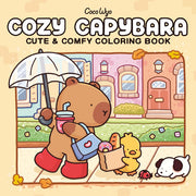 Cozy Capybara: Coloring Book for Adults and Kids (Cozy Spaces Coloring)