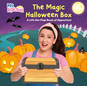Ms. Rachel and the Magic Halloween Box: A Lift-the-Flap Book of Opposites (Books by Ms. Rachel)