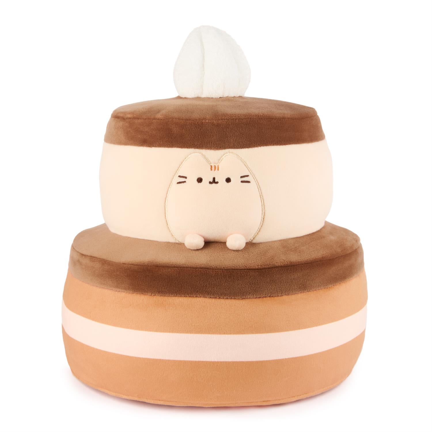 Plush Pusheen Chocolate Cake, 11" by Homeportonline