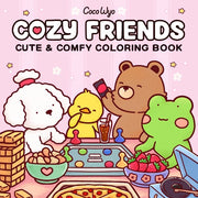 Cozy Friends: Coloring Book for Adults and Kids (Cozy Spaces Coloring)
