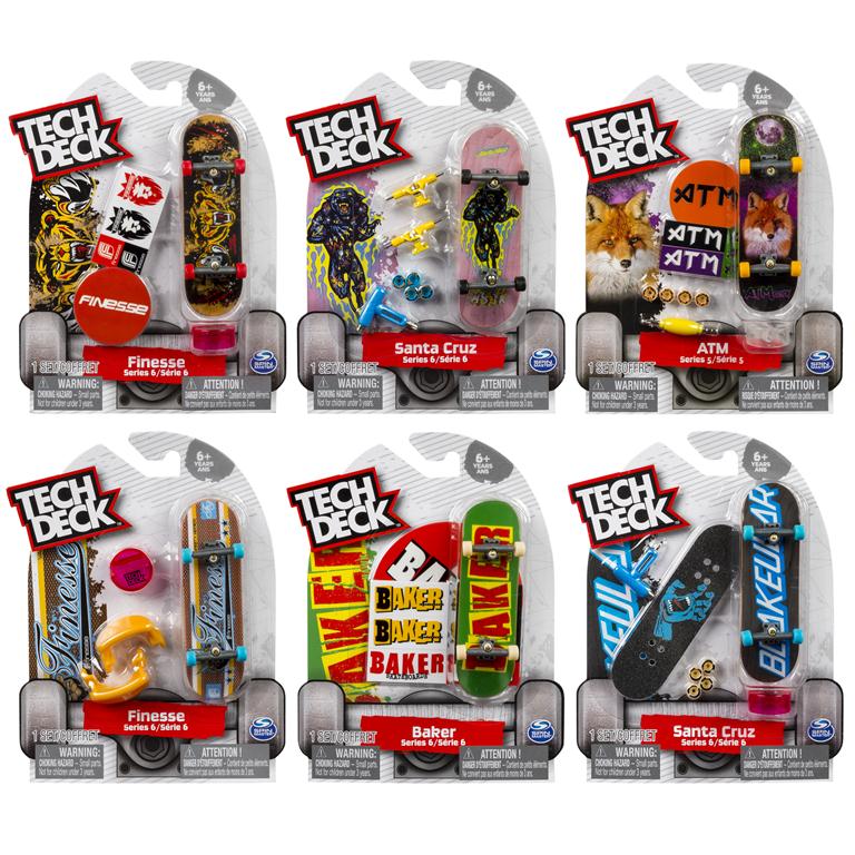 Tech Deck Fingerboard 96mm - Series I (Styles Will Vary - Sold Individually) by Homeportonline