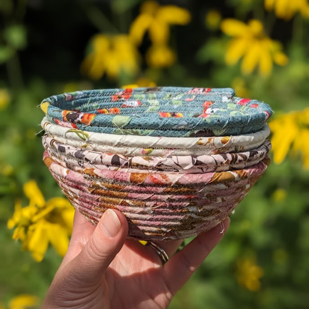 Sunkissed Zephyr - Fabric Bowl