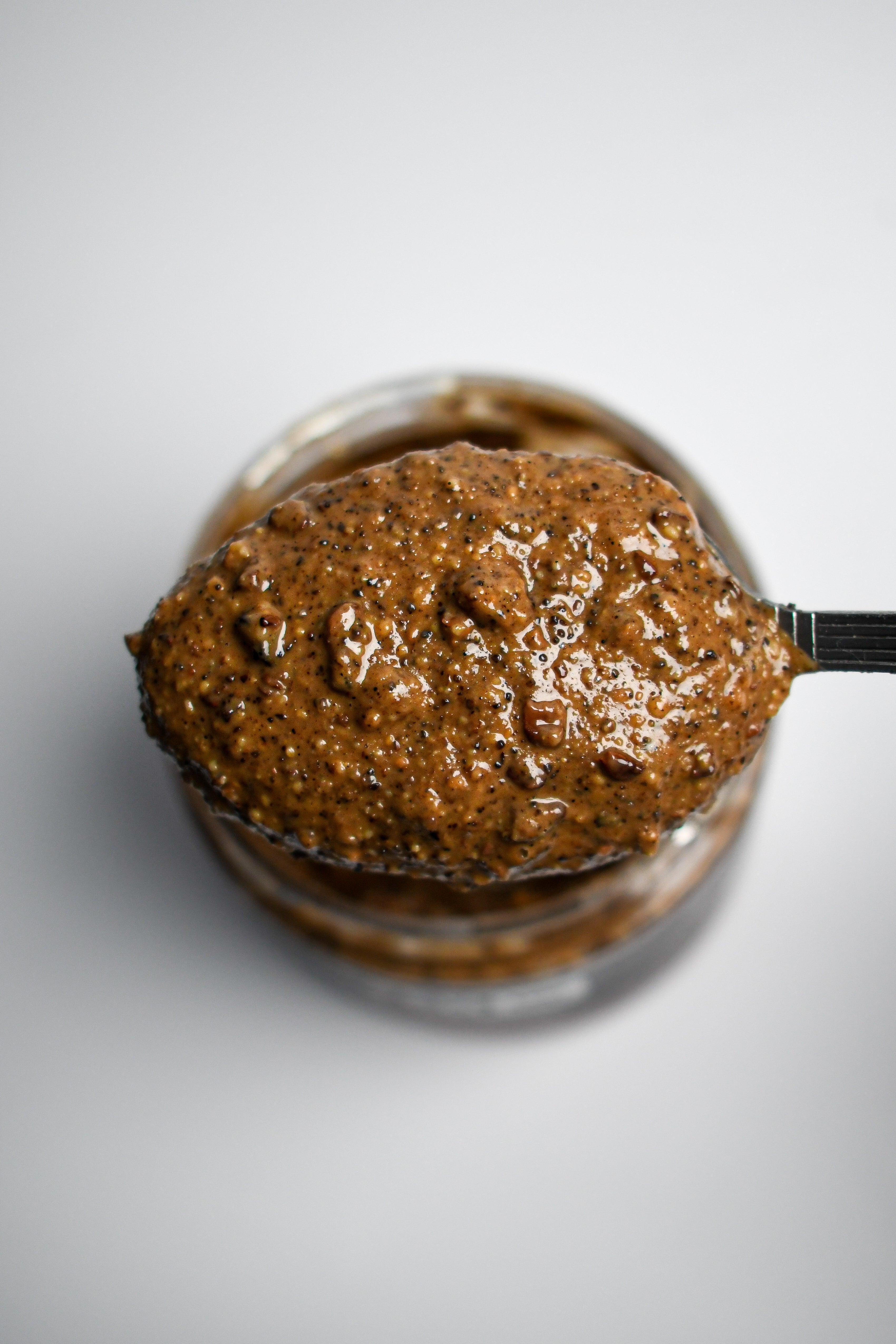 "Mud Season" - Crunchy Cacao Nib & Coffee Nut Butter - 7.5 oz by Mixed Up Foods