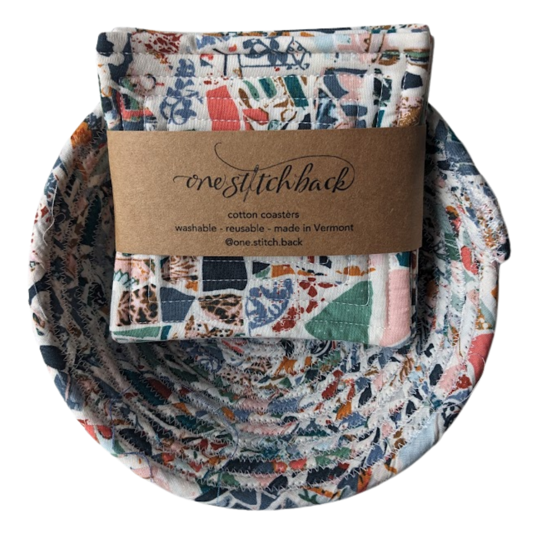 Trencadís Tapestry - Quilted Coasters