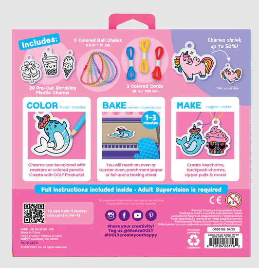 Shrink-Its Kit Connect Cute Crew by Homeportonline