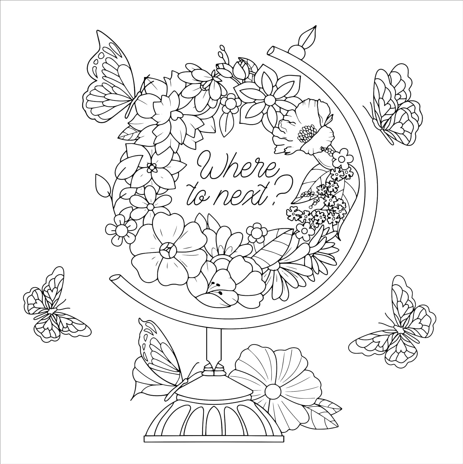 Artist's Adult Coloring Book Boho Dreams by Homeportonline