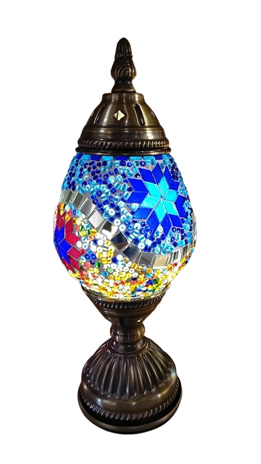 Mosaic Lamp Oval 11.5" BB by Homeportonline
