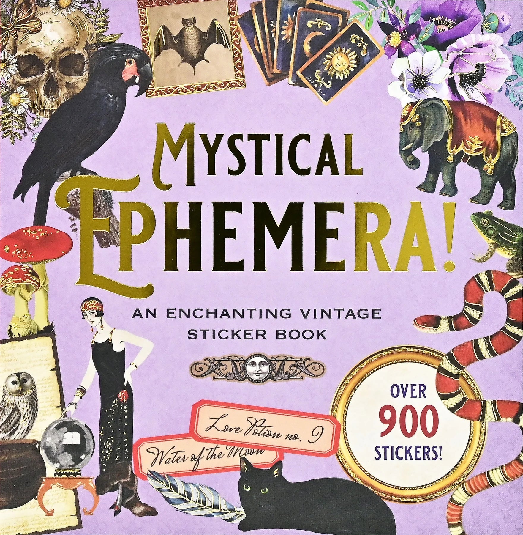 Sticker Book Mystical Ephemera by Homeportonline