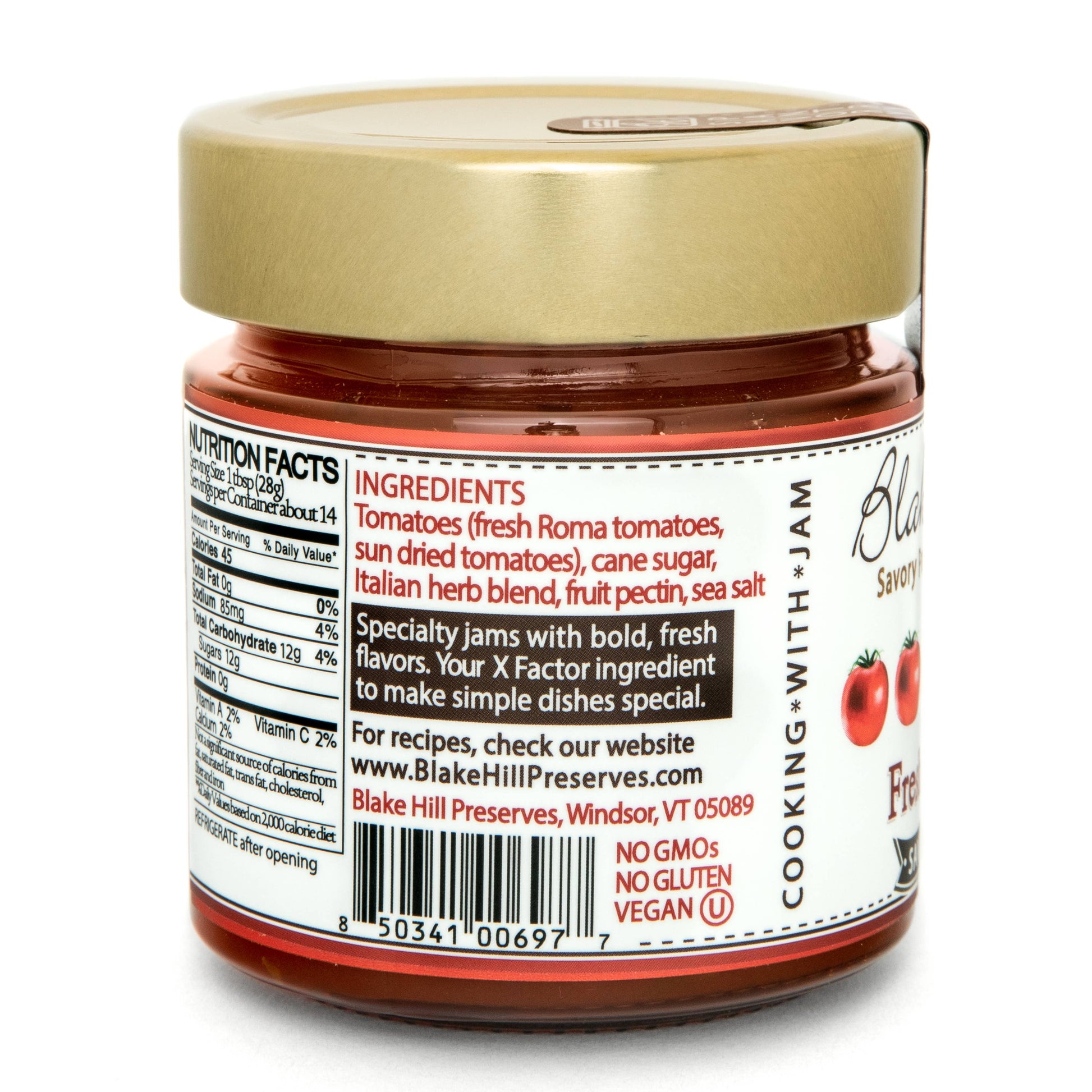 Blake Hill Preserves - Fresh Tomato Savory Jam by SidePony Boutique