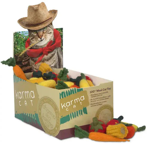 Cat Toy - Dharma Wool Farmer Pack Assorted (Sold Individually) by Homeportonline