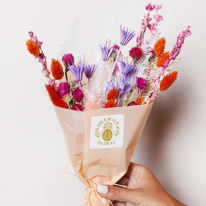 Mini Dried Flower Bouquet
