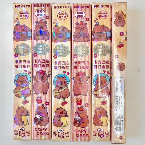 Gel Pen Retractable Capybara (Sold Individually) by Homeportonline