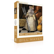 New York Puzzle Company Lady Camembert 500 Piece Jigsaw Puzzle