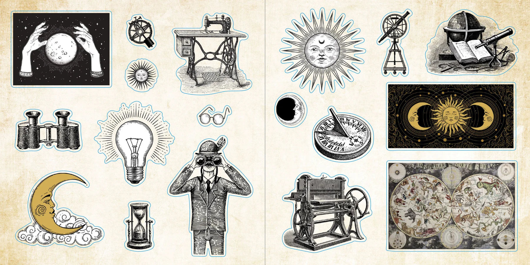 Sticker Book Ephemera! by Homeportonline