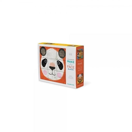 Crocodile Creek Make-A-Face Blocks Animal Mix & Match Block Stacking Set  2.5