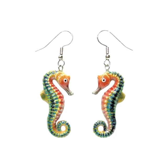 Porcelain Figure Earrings