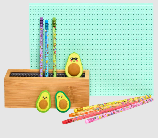 Erasers and Sharpener Avocado Love by Homeportonline
