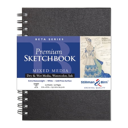 Stillman & Birn Beta Series Premium Wire-Bound Sketchbook  6  x 8