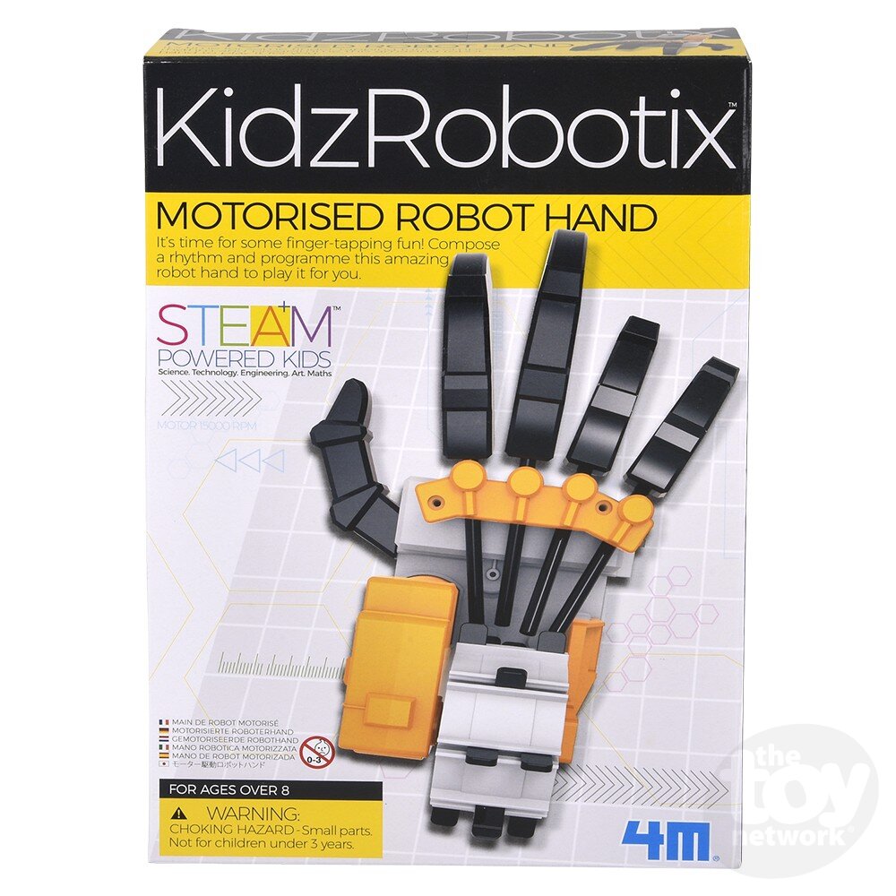 4M KidzRobotix Kit Robot Hand Motorized by Homeportonline