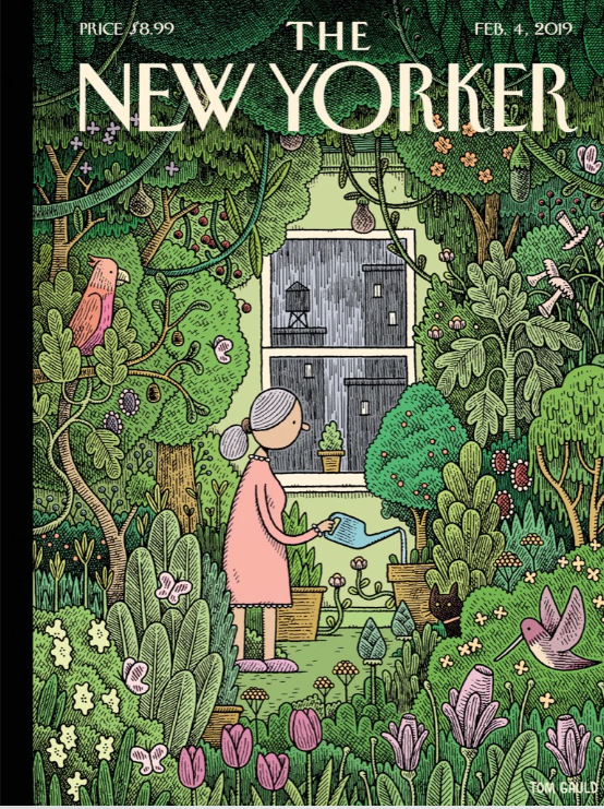 New Yorker Puzzle 500 Piece Winter Garden by Homeportonline