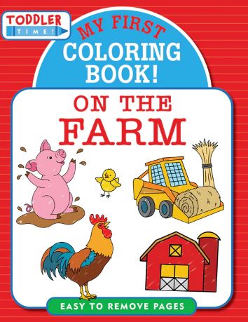 My First Coloring Book On The Farm by Homeportonline