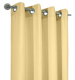 Harmony Grommet Top Panel 52x63 Yellow by Homeportonline