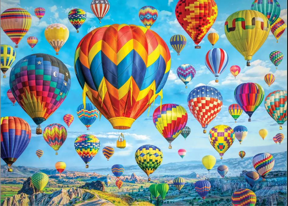 Puzzle 1000 Piece Balloons in Flight by Homeportonline