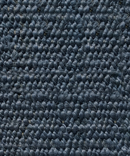 Hemp Rug 4' X 6' Slate Blue by Homeportonline