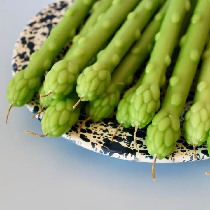 Asparagus Taper Candle