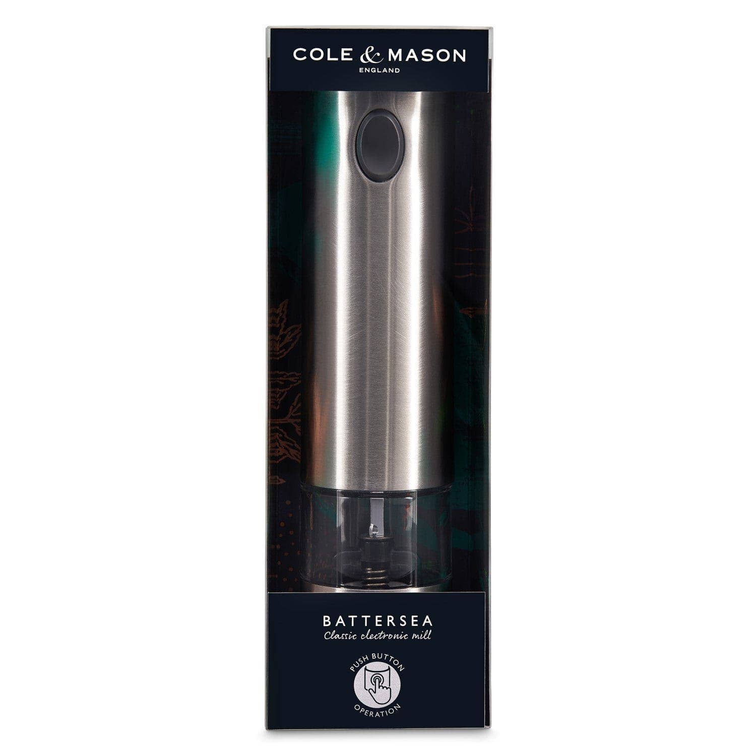 Cole & Mason Battersea Electronic Salt/Pepper Mill by Kiss the Cook