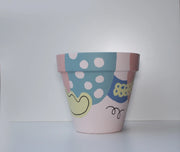 Pattern Pot Planter + Saucer