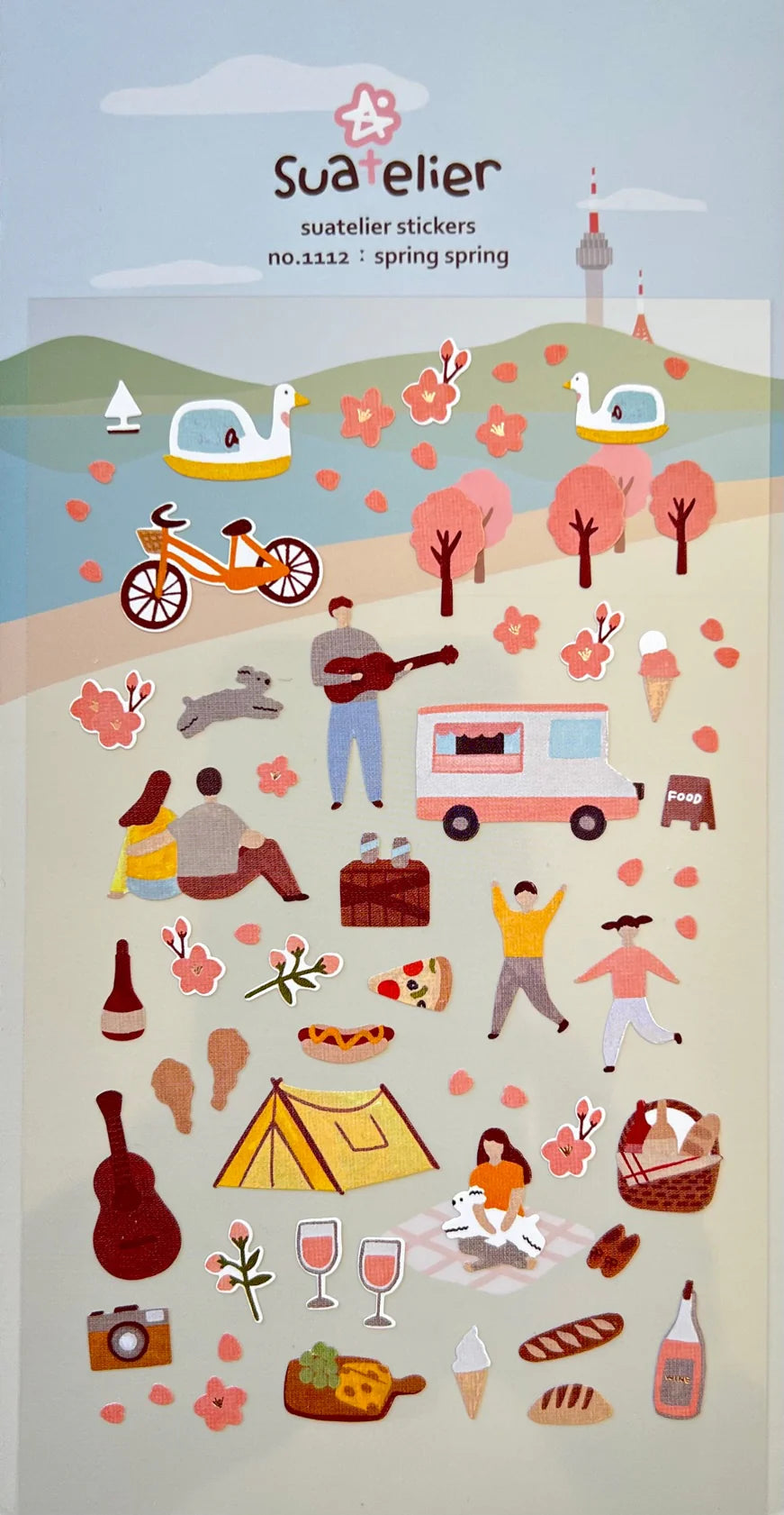 Stickers Spring Park Day by Homeportonline